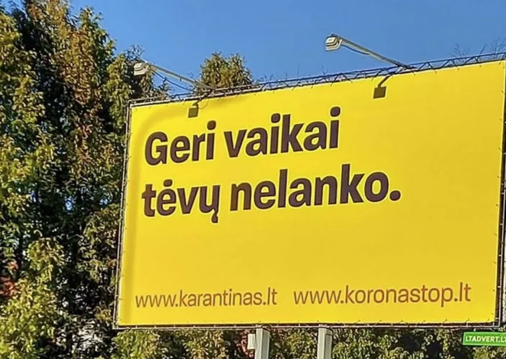 Geri vaikai tėvų nelanko