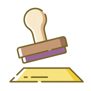 patvirtinimas antspaudu