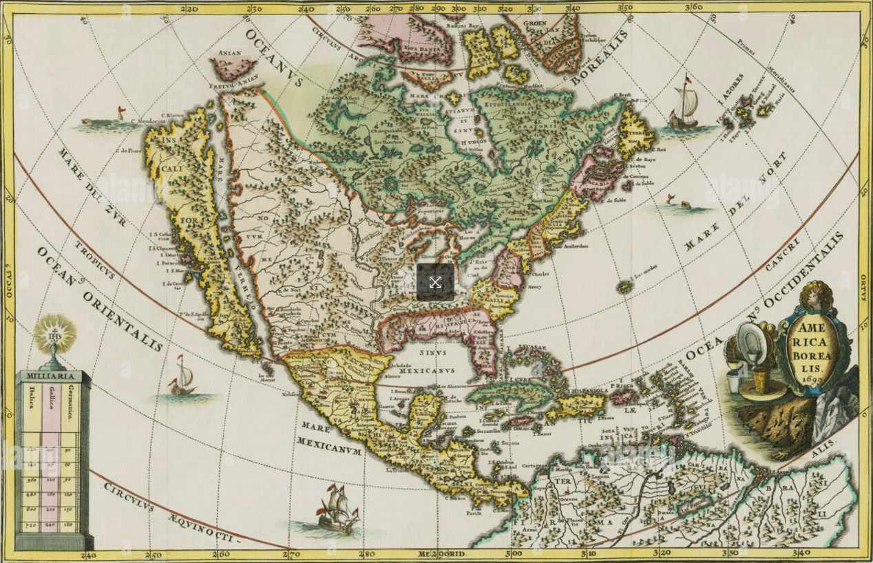 Amerika 1699-aisiais