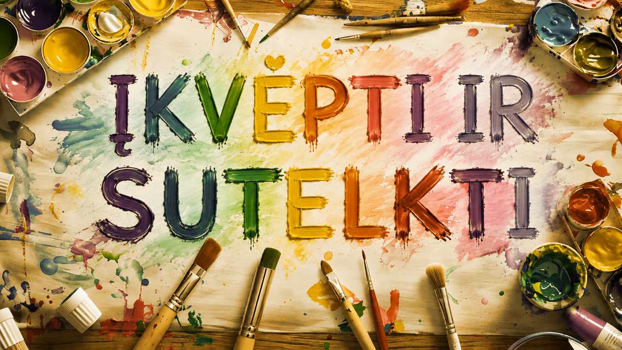 sutelktos įtakos tekstai